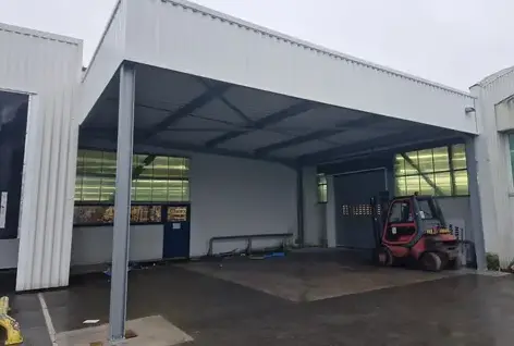 auvent métallique Laval-3