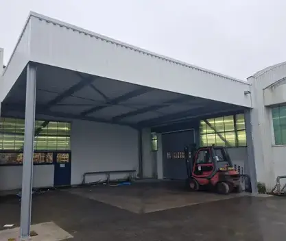 auvent métallique Le Mans-1