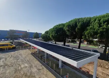 auvent métallique à Le Mans - image 3