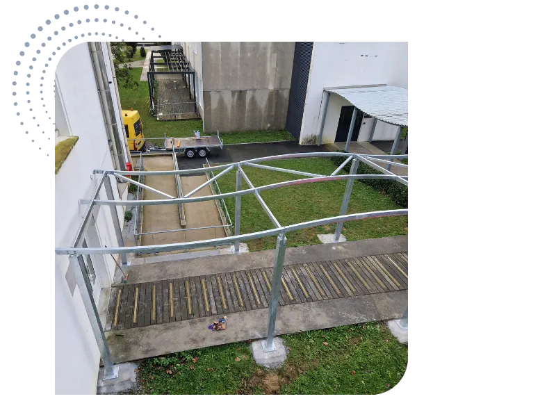 auvent metallique vautorte