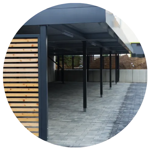 carport metallique chateau gontier sur mayenne