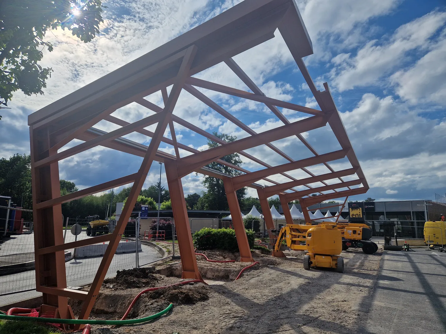 carport metallique mayenne