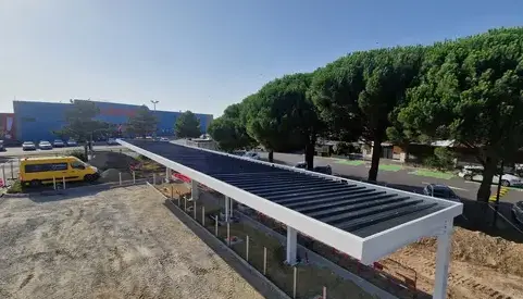 ombrière photovoltaïque Vautorte-2